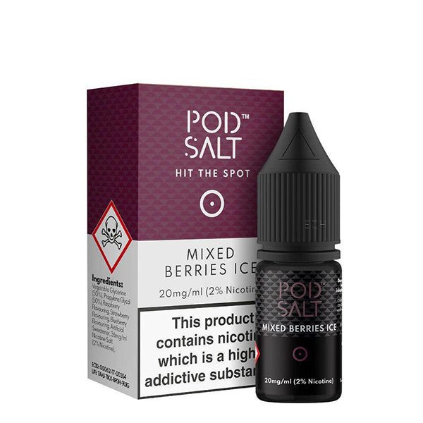POD SALT - Mixed Berries Ice